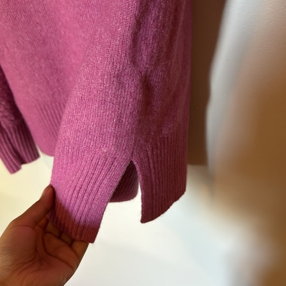 RW&CO pink turtleneck tunic sweater - Picture 3 of 5